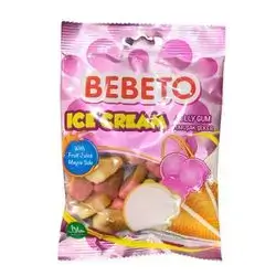 Bebeto Ice Cream Jelly 70g