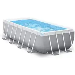 Prism Frame Rectangular Pool Set, 4 m x 2 m x 1.22 m