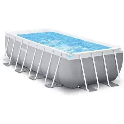 Prism Frame Rectangular Pool Set, 4 m x 2 m x 1.22 m