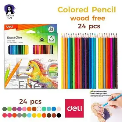 Coloured Pencils 24colours-deli