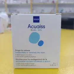 Acuaiss for dry eyes 20 single dose gel