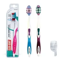 Extra Rubber Wings Toothbrush - Hard