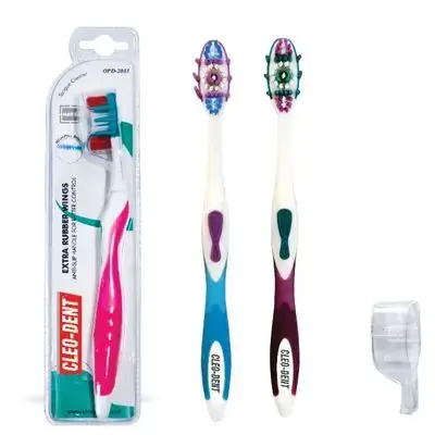 Extra Rubber Wings Toothbrush - Hard