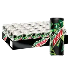 Mountain Dew Cans - 250 ml (Pack of 30)
