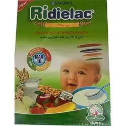 Ridielac milk & wheat with fruits & honey cereal 200g