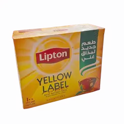Lipton Teabak Yellow 100 Tea Bags