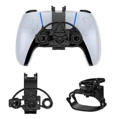 Grip Mini Steering Wheel for JYS PS5, P5 Gamepad Racing (Black)