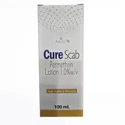 Cure Scab Permethrin Lotion 1.0% w/v (100 ml) by Aqualab