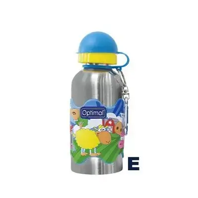 350ml Stainless Steel Baby Water Bottle (B-NEW YORK) - Yellow