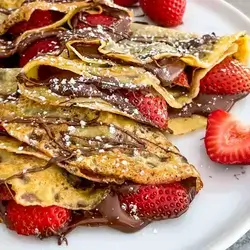 Strawberry Crepe