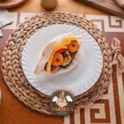 بطاطا وباذنجان وفلافل مشكلة