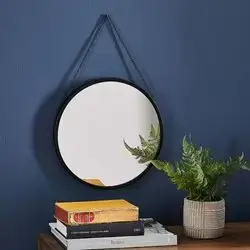 Mırror Round Shape Wıth Chaın