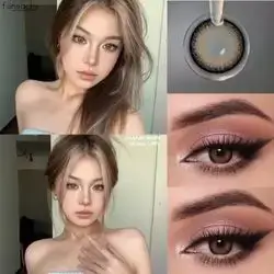 FUNSACHY 1 Pair Of Colored Contact Lenses - Dagami Brown