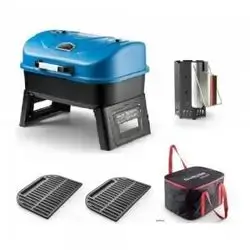 Guruss Barbecue Grill Set - Blue - BBQ027