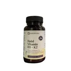 Cresent Days Halal D3 3900 UI+K2 200MCG 60 Capsules