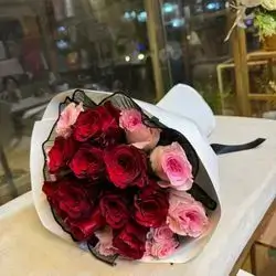 Pink And Red Rose