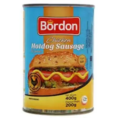 Bordon Chicken Sausage Hotdog400g