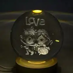 3D crystal ball