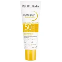 bioderma photoderm aquafluide spf50+ for sensitive dry skin 40ml