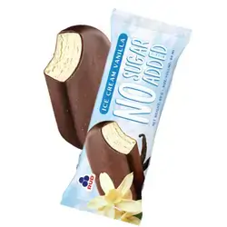 Ice cream / Eskimo with vanilla without sugar / 60 g
