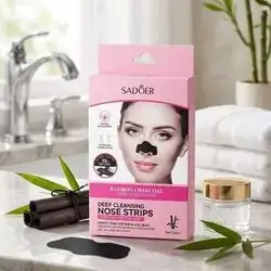 SADOER Bamboo Charcoal Deep Cleansing Nose Strips