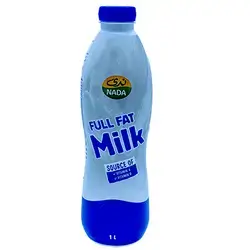 Nada Milk 1 L Plastic Fresh Plain