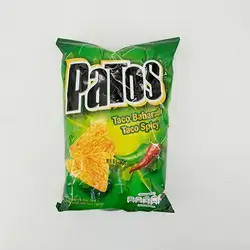 Patos Chips Baharath 105Gm