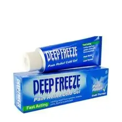 deep freeze pain relief cold gel- 100g-made in UK