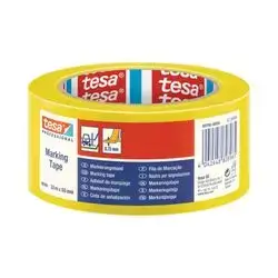 Tesa Floor Marking Tape Professional Yellow-Black