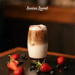 Strawberry Iced Latte