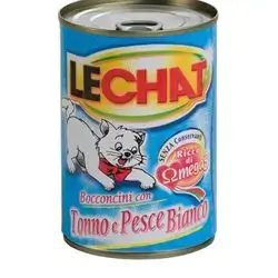 LeChat Adult Chunkies with Tuna and Ocean Fish 400g