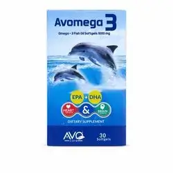 Avomega 3 Fish Oil Softgels 