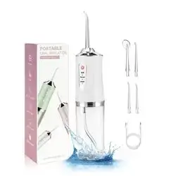 Protable oral irrigator