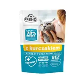 Frendi Cat Food with Chicken
100g