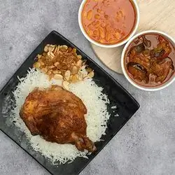 Half Chicken And Rice