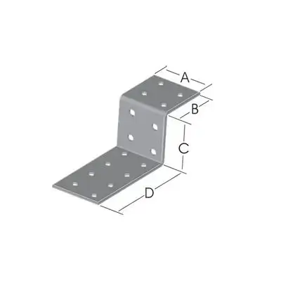 Z Mending Plates 40x40x80x80