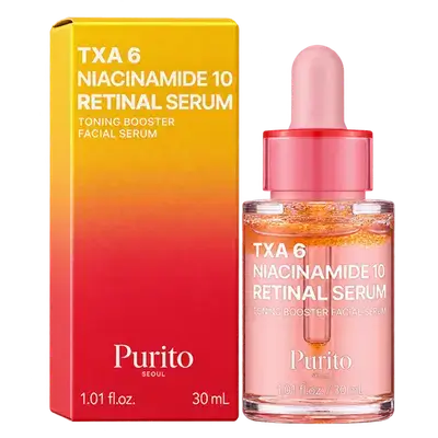 TXA 6 Niacinamide 10 Retinal Serum 30ml _ Purito Seoul