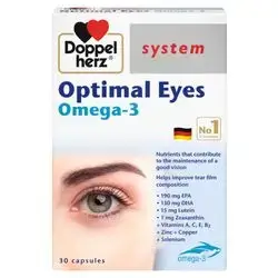 OPTIMAL EYES OMEGA-3 Doppelherz system 30 capsules