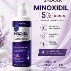 Sadoer Minoxidil + Biotin Hair Growth Foam