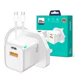 Jellico C46 20W Mini PD Fast Charger.Type.C To Lightning