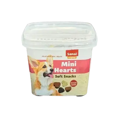 Sanal Original Mini Hearts Soft Snacks