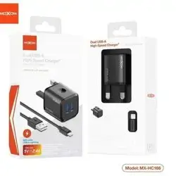 Dual USB BY TYP C Carger