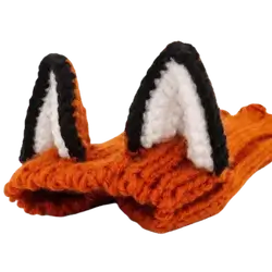 E53 Pet Hat fox style orange