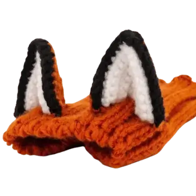 E53 Pet Hat fox style orange