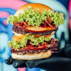 Graffiti Cowboy Angus Beef Burger