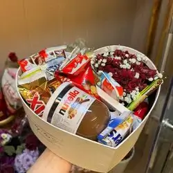 Sweets And Flower Box