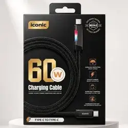60w charging cable type-c to type-c