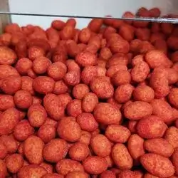 Crispy Abid Pistachio With Ketchup