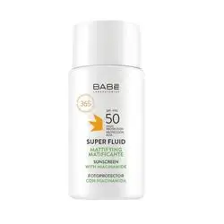 BABE Super Fluid Mattifying Sunscreen SPF 50