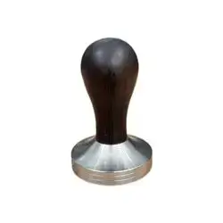 Stainless Steel Tamper / Wood 58